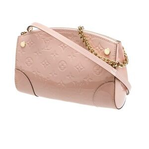 Louis Vuitton Blush Pink Vernis Embossed Santa Monica Shoulder Bag